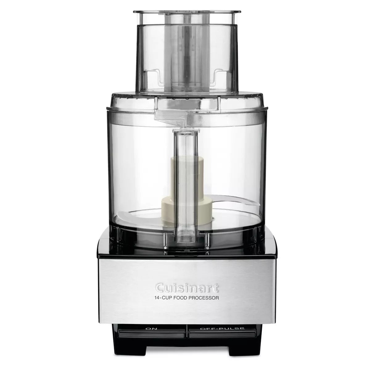 Electric Food Processor - Pro Custom 14cup Brushed Stainless Steel by Homeportonline