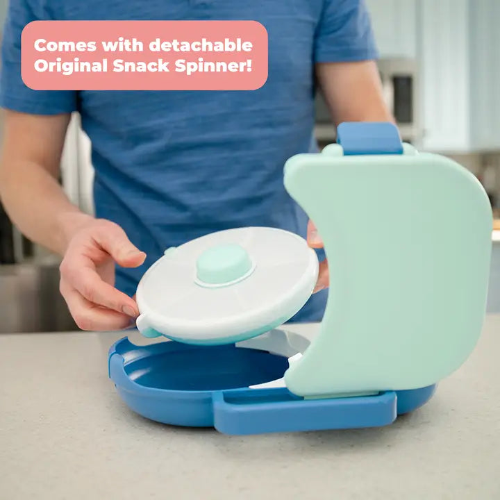 Gobe Kids Lunchbox with Snack Spinner