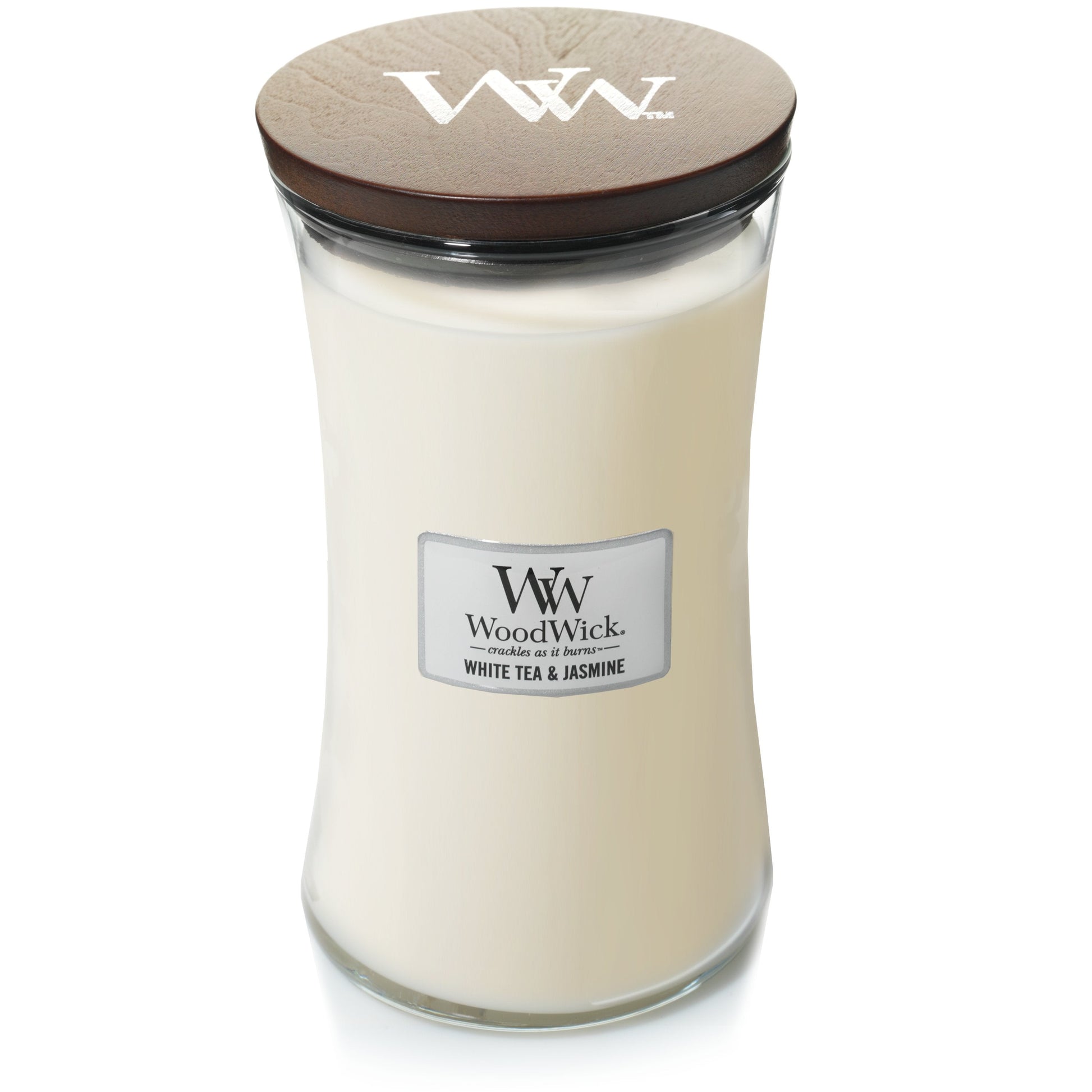 Woodwick - Large - White Tea & Jasmine by Homeportonline