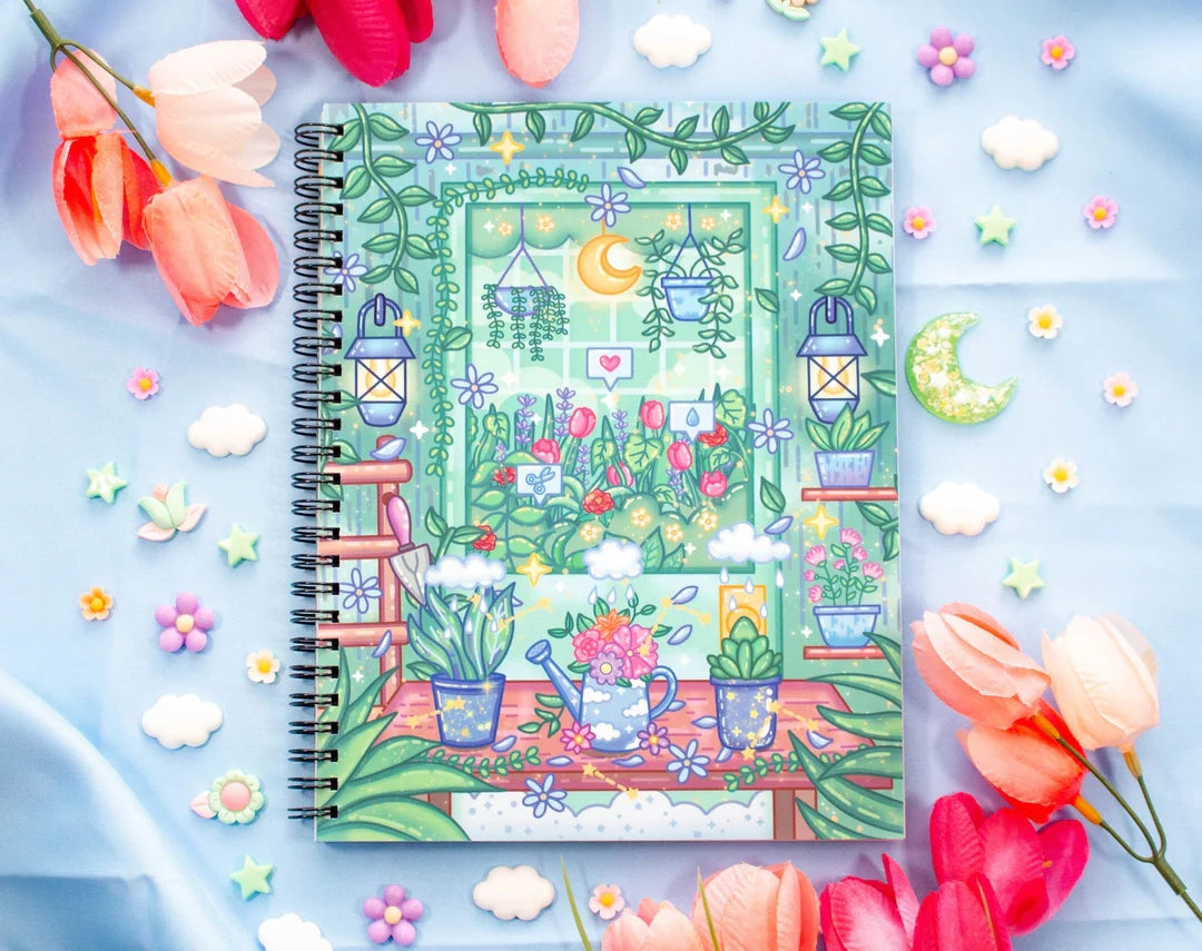 Spiral Lined Notebook (7x9")