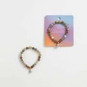 Sale!Inner Stillness Crystal Bead Meditation Bracelet
