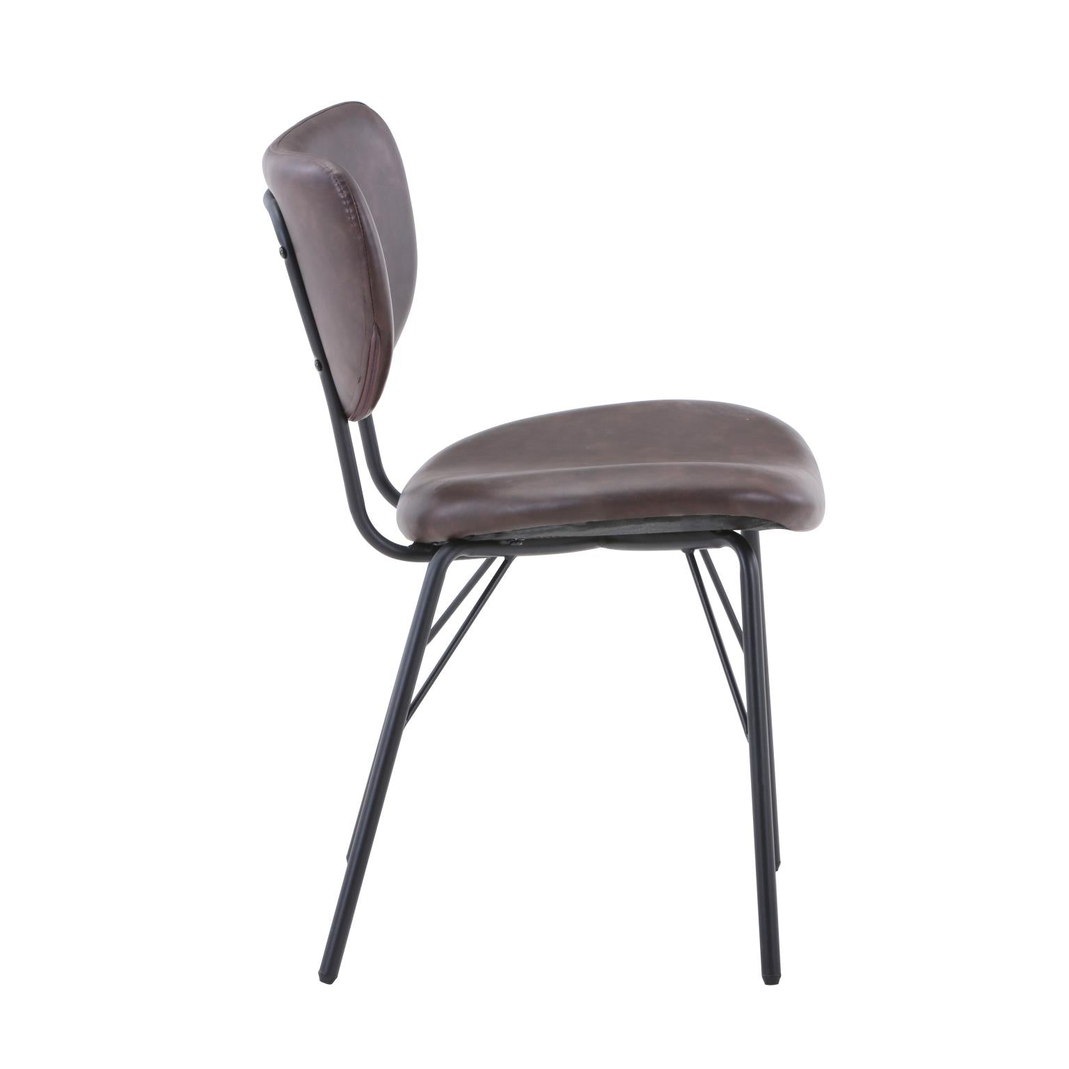Owen Chair Dark Brown by Homeportonline
