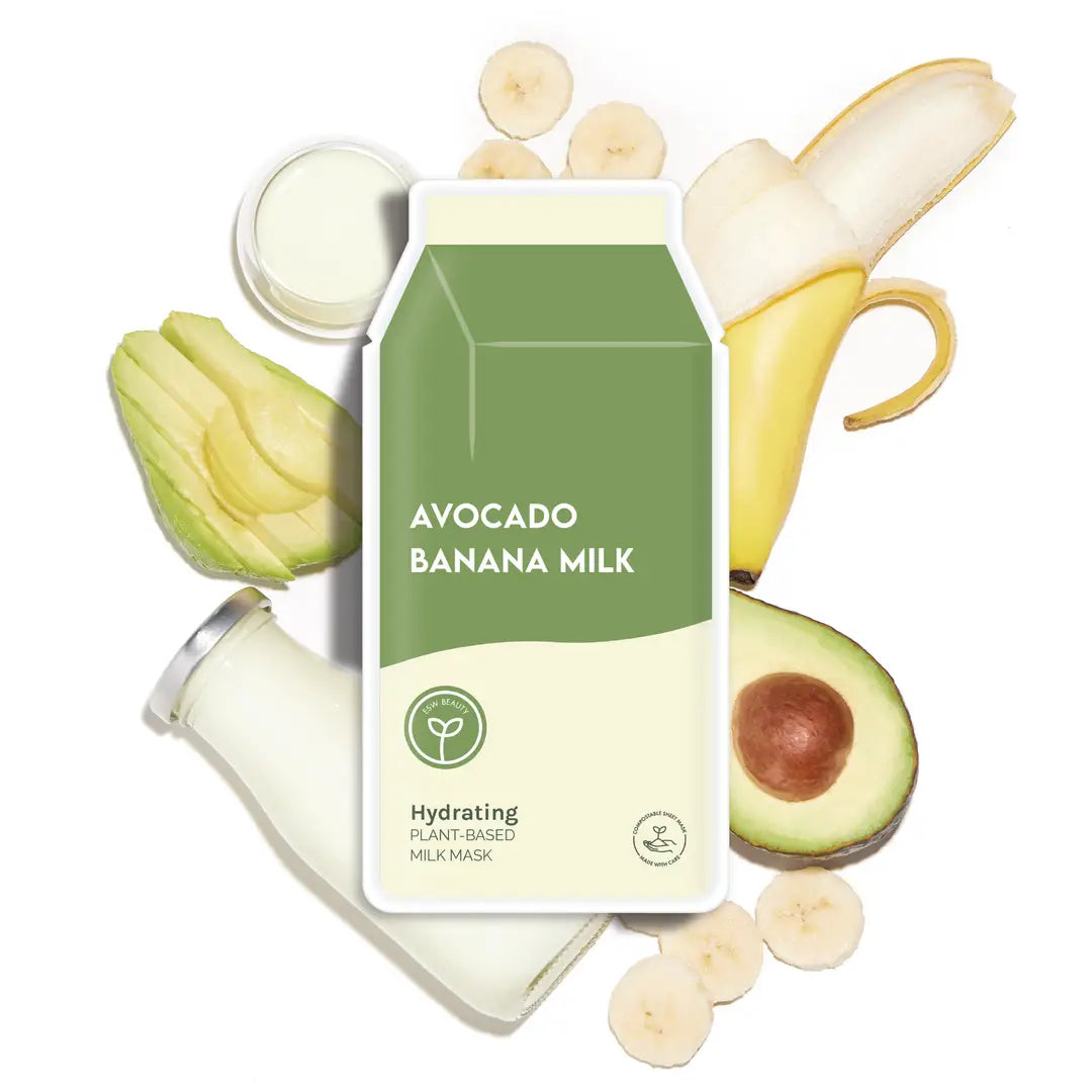 Hydrating Plant-Based Milk Sheet Mask