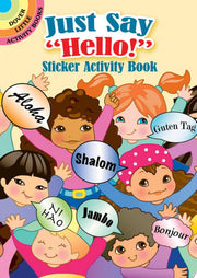 Just Say Hello! Sticker Activity Book