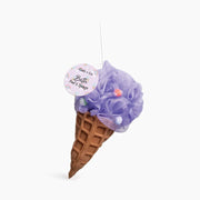 Loofah - Purple Ice Cream Cone by Homeportonline