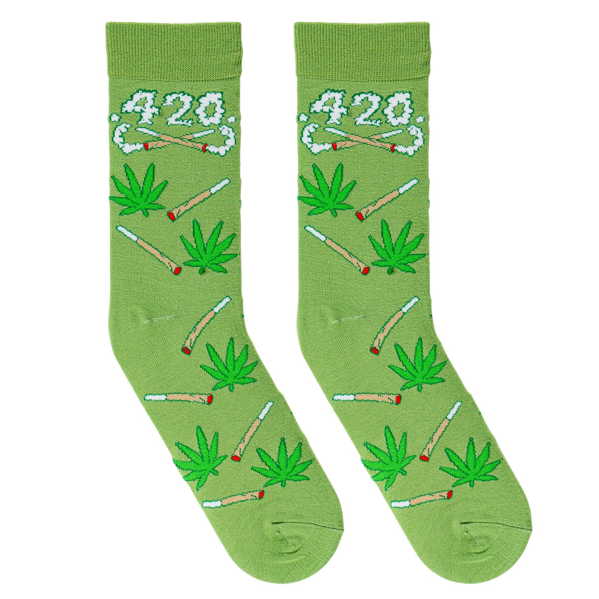 Puff Puff Pass - Men's Crew Folded Socks by SidePony Boutique