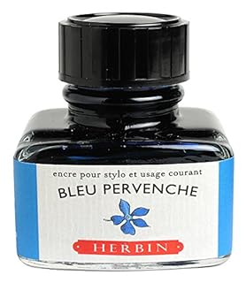 J. Herbin Fountain Pen Ink - 30 ml Bottled - Bleu Pervenche (B002MP6352)