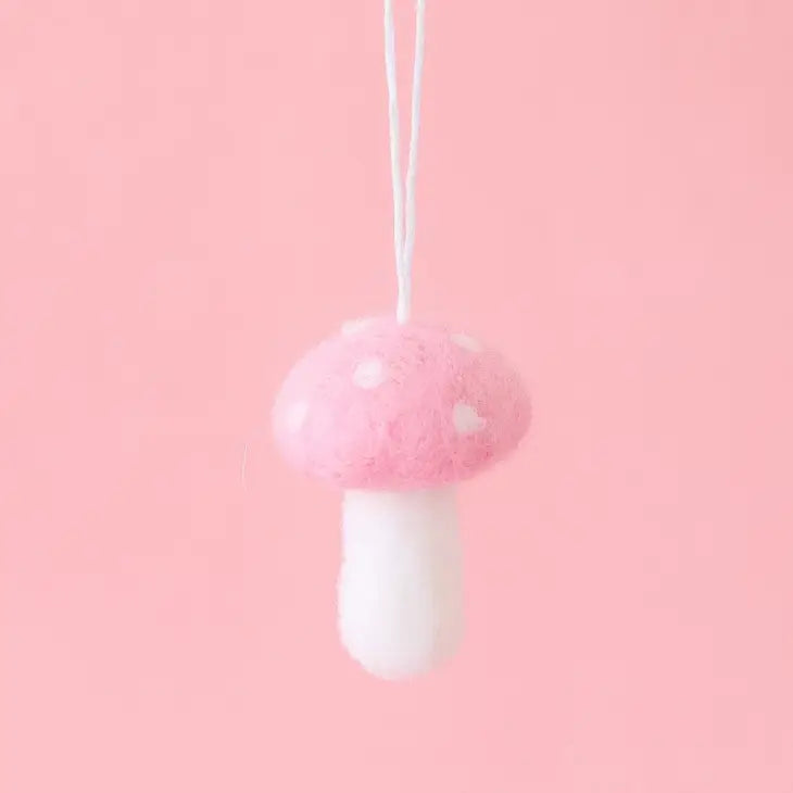 Sale!Felt Mushroom Ornaments