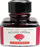 J. Herbin Fountain Pen Ink 30Ml Rouge Opera