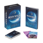 Moon Magic Book & Card Deck Includes a 50-Card Dec