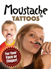 Moustache Tattoos : For Your Face or Finger!