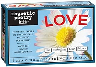 Magnetic Poetry - Love Kit - Words for Refrigerator - Write Poems and Letters on The Fridge - Made in The USA (B01AH0C3HK)