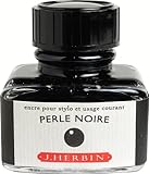 J.herbin 13009t Fountain Pen Ink 30 Ml Black: Exaclair Gmbh