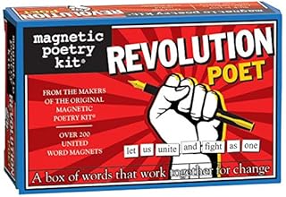 Magnetic Poetry - Revolution Poet Kit - Words for Refrigerator - Write Poems and Letters on The Fridge - Made in The USA (B01MS6VKU9)