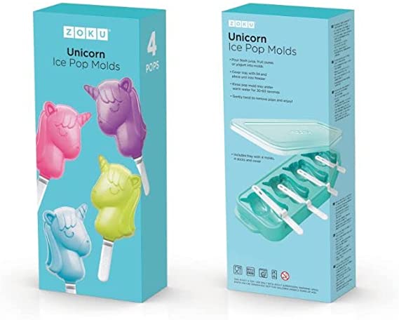 Unicorn Pop Mold by Kiss the Cook