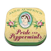 The Unemployed Philosophers Guild Pride and Peppermints Breath Mints - Jane Austen Sugar Free Candy - 1 Small Novelty Tin 1.75 x 1.75 - for Party Favors Gift Bags Stocking Stuffers Etc. (B0996SH7CL)