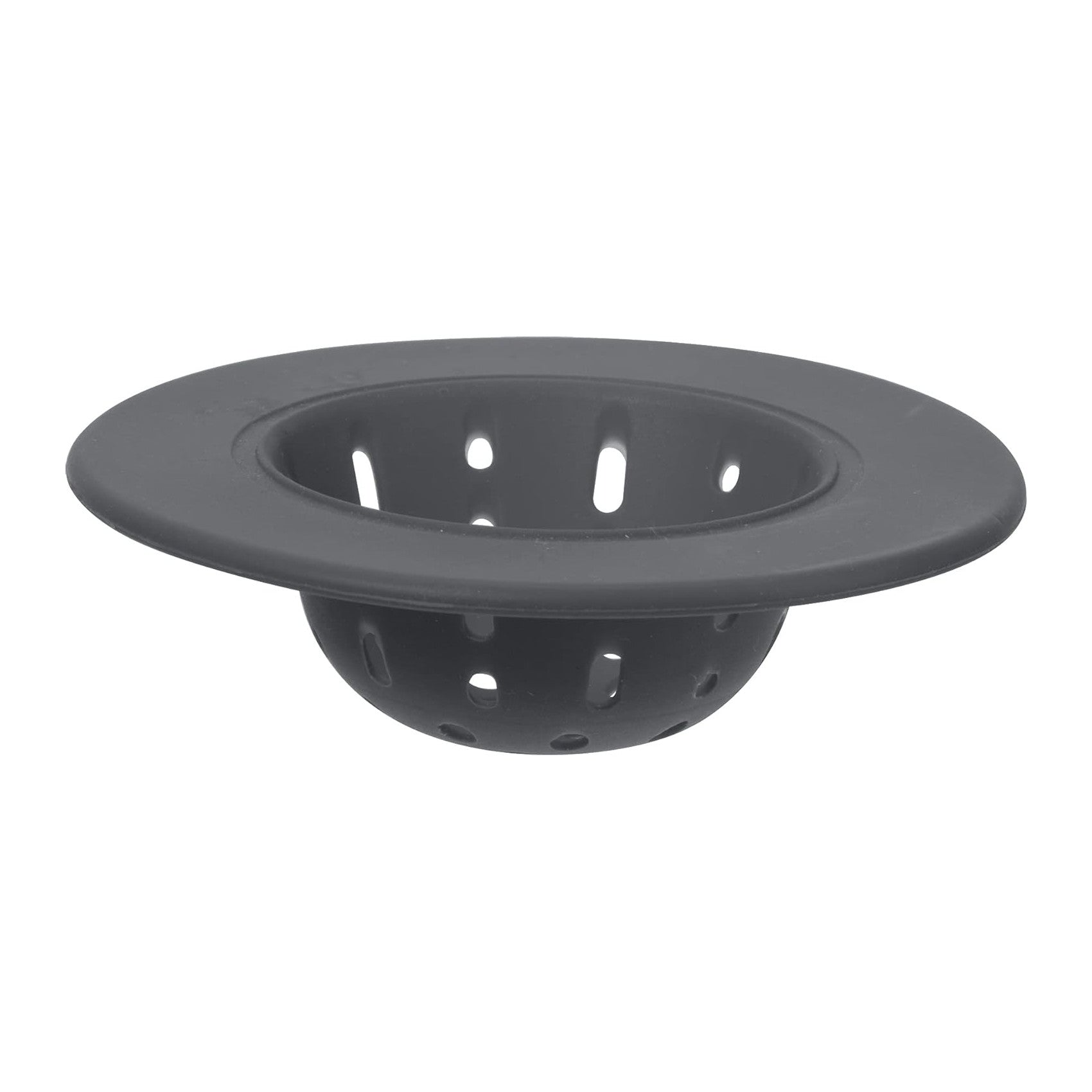 Sink Strainer - Silicone Gray 4.5"D by Homeportonline