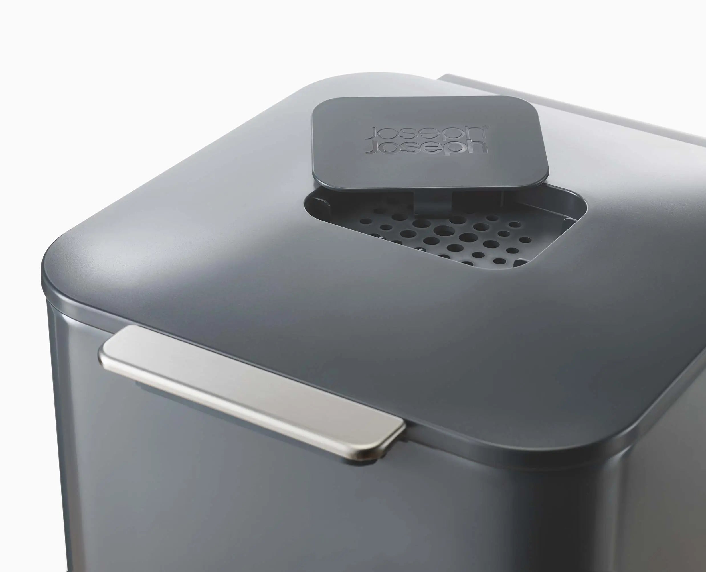 Totem Max Graphite Trash and Recycling 40L by Homeportonline