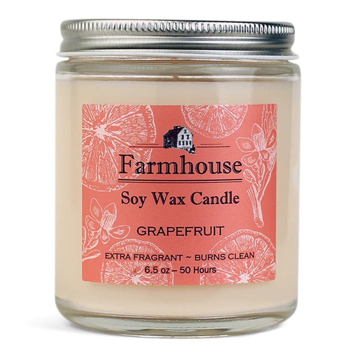 Soy Candle - 6.5oz - Grapefruit by Homeportonline