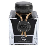Jacques Herbin - Ref 15009JT - Ink for Fountain Pens & Rollerball Pens - Gris Orage/Stormy Grey - 50ml Bottle - '1670' Jacques Herbin Prestige Collection - Grey-Coloured Ink (B07KG3RPD2)