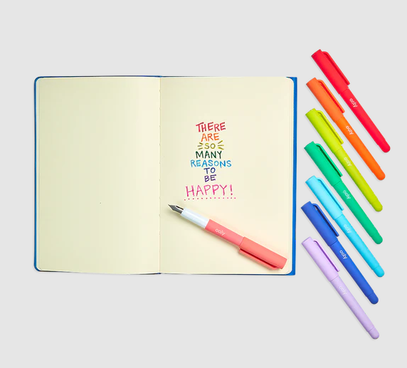 Fountain Pens Color Write Set of 8 by Homeportonline