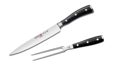 Classic Ikon 2 Piece Carving Set by Kiss the Cook
