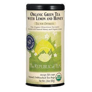Organic Honey Lemon Green Tea Bags by Kiss the Cook