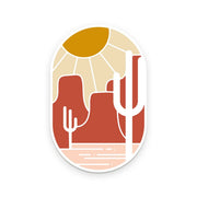 Desert Sunset Sticker by Wild Lark