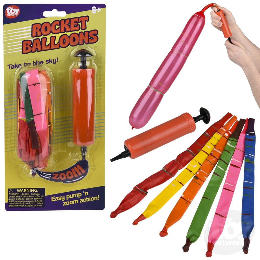 Rocket Balloon Set by Homeportonline