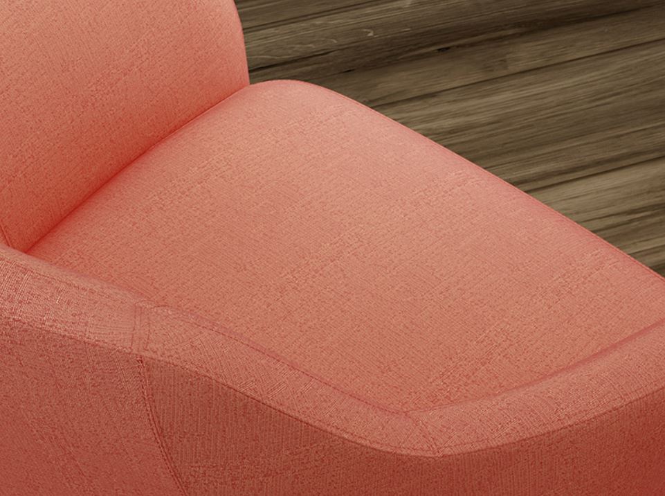 Chair Occasional Harvey Park Collection Burnt Orange by Homeportonline