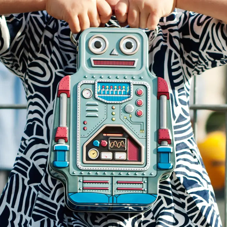 Tin Lunch Box - Robot by Homeportonline
