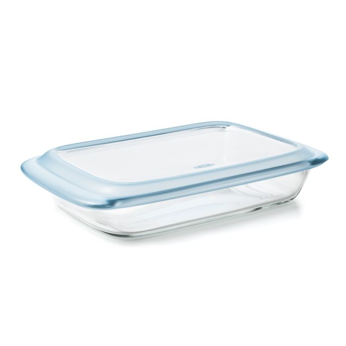 Glass 3 QT Baking Dish With Lid by Homeportonline