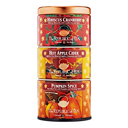 Harvest Holiday Stackable Tins by Kiss the Cook