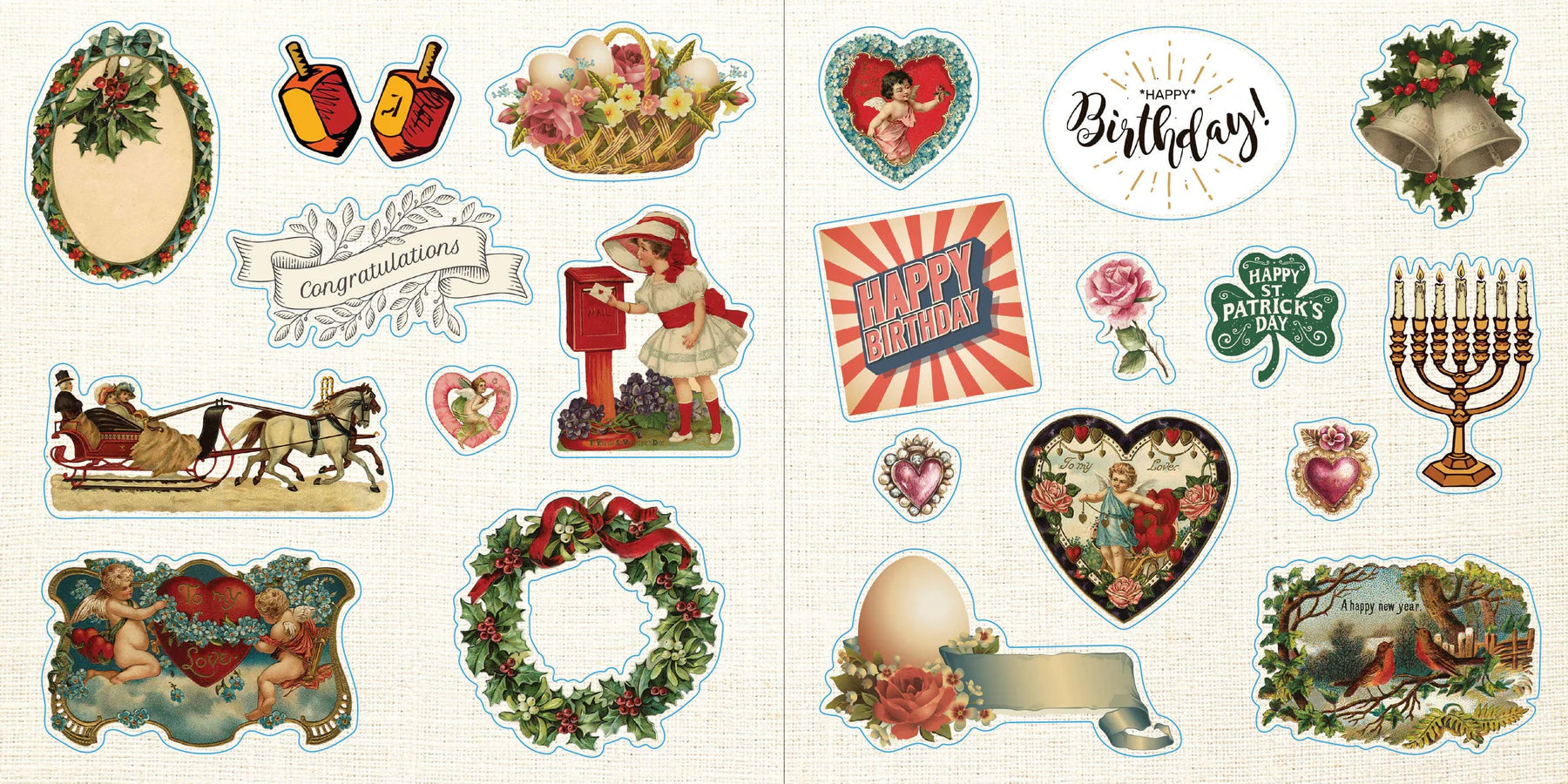 Sticker Book Ephemera! by Homeportonline