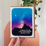 As Soon As I Met You Greeting Card