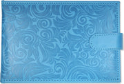 Photo Album Embossed Sky Blue by Homeportonline