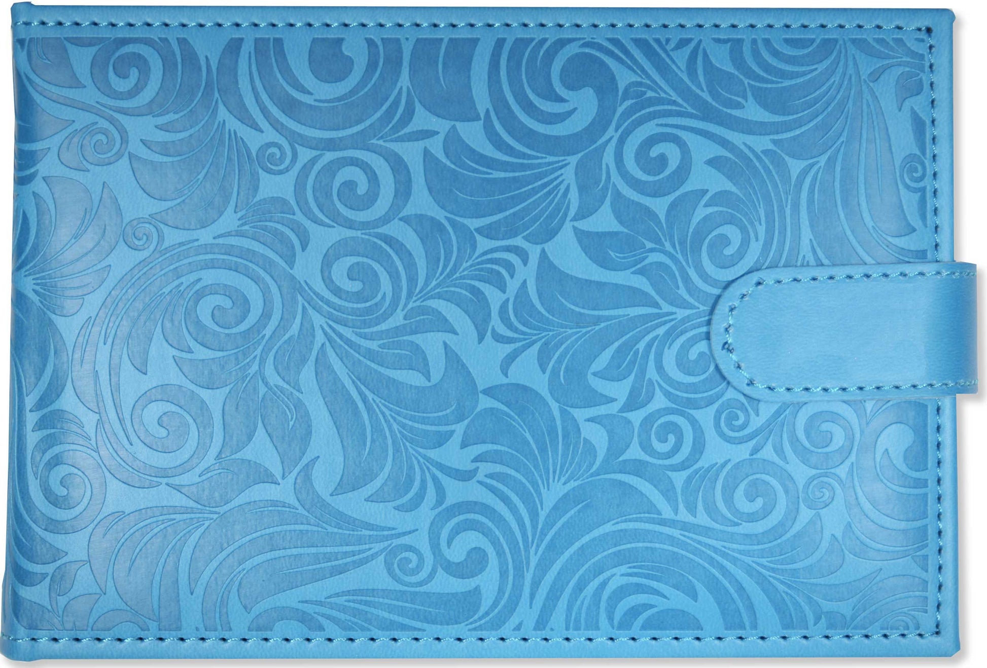 Photo Album Embossed Sky Blue by Homeportonline