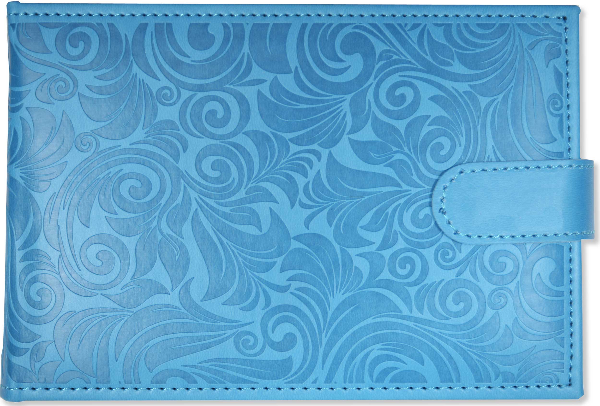 Photo Album Embossed Sky Blue by Homeportonline
