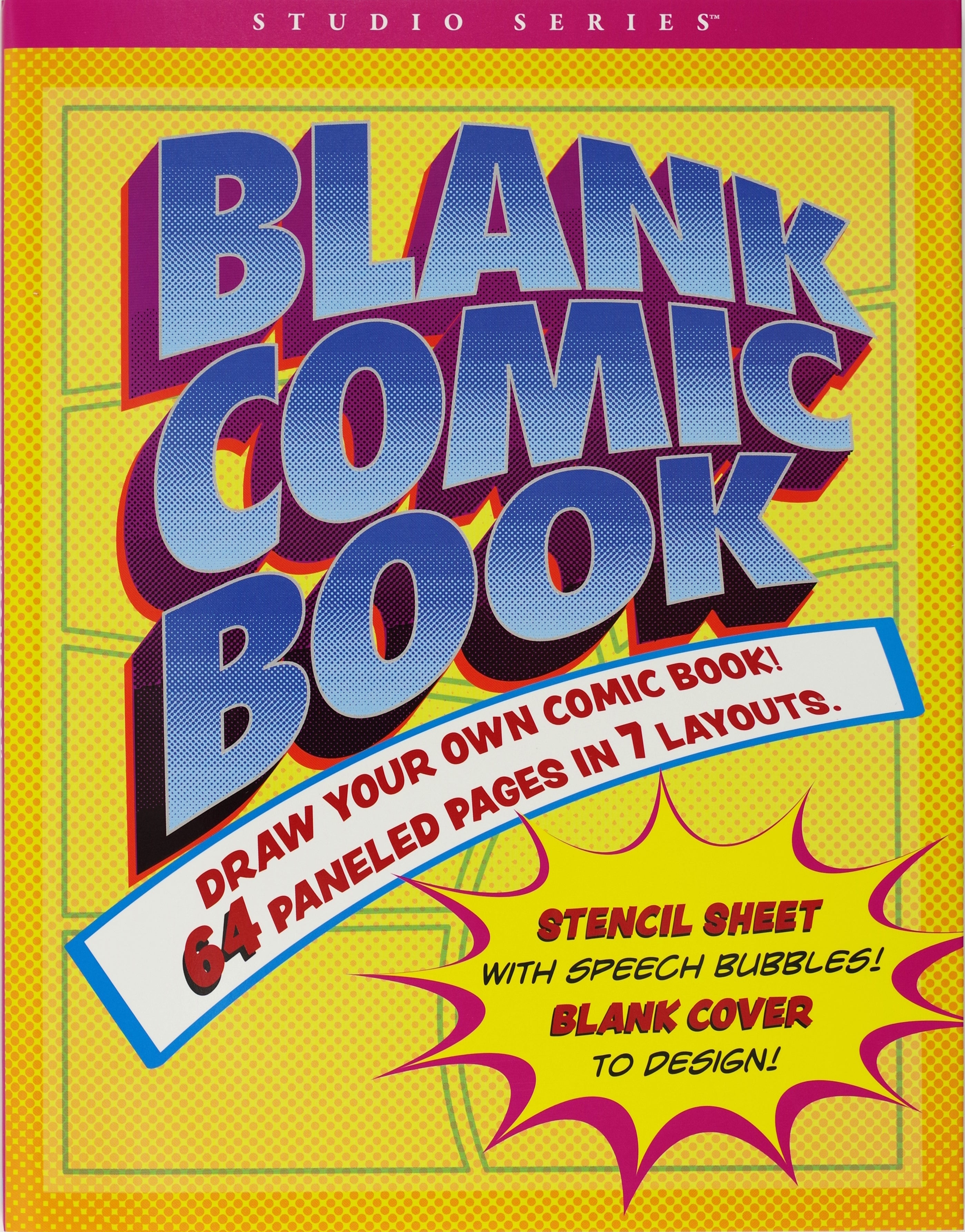 Art Center Blank Comic Book 64 Page by Homeportonline