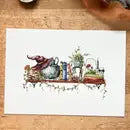 Lizzy Gass Mini Giclee Shelves Prints