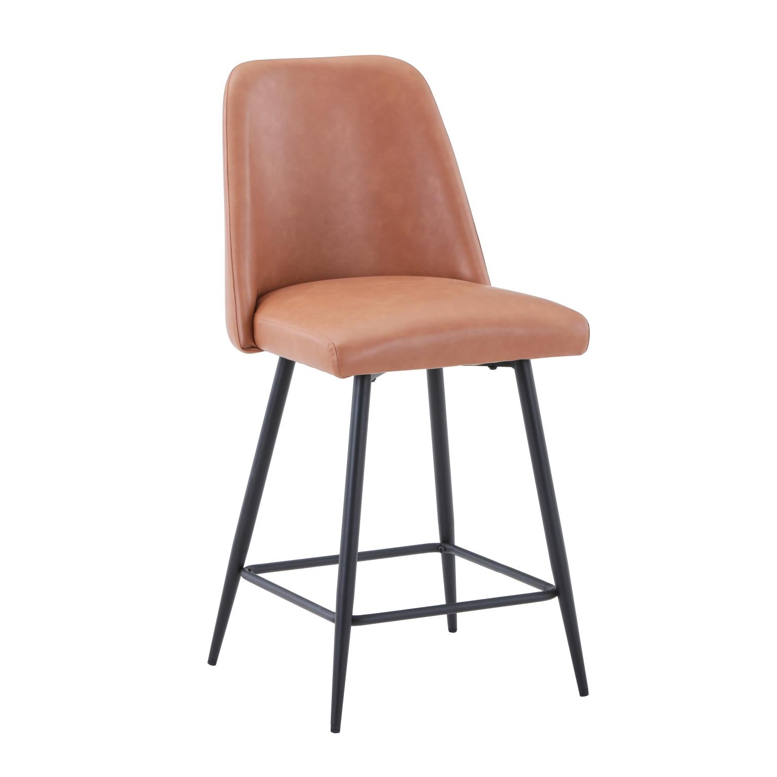 Maddox Counter Stool Light Brown by Homeportonline