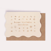 Sunshine Birthday Card