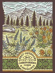 Great Outdoors Correspondence Cards: (Flat Cards o