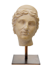 Decorative Resin Sculpture Bust 6.5"h by Homeportonline