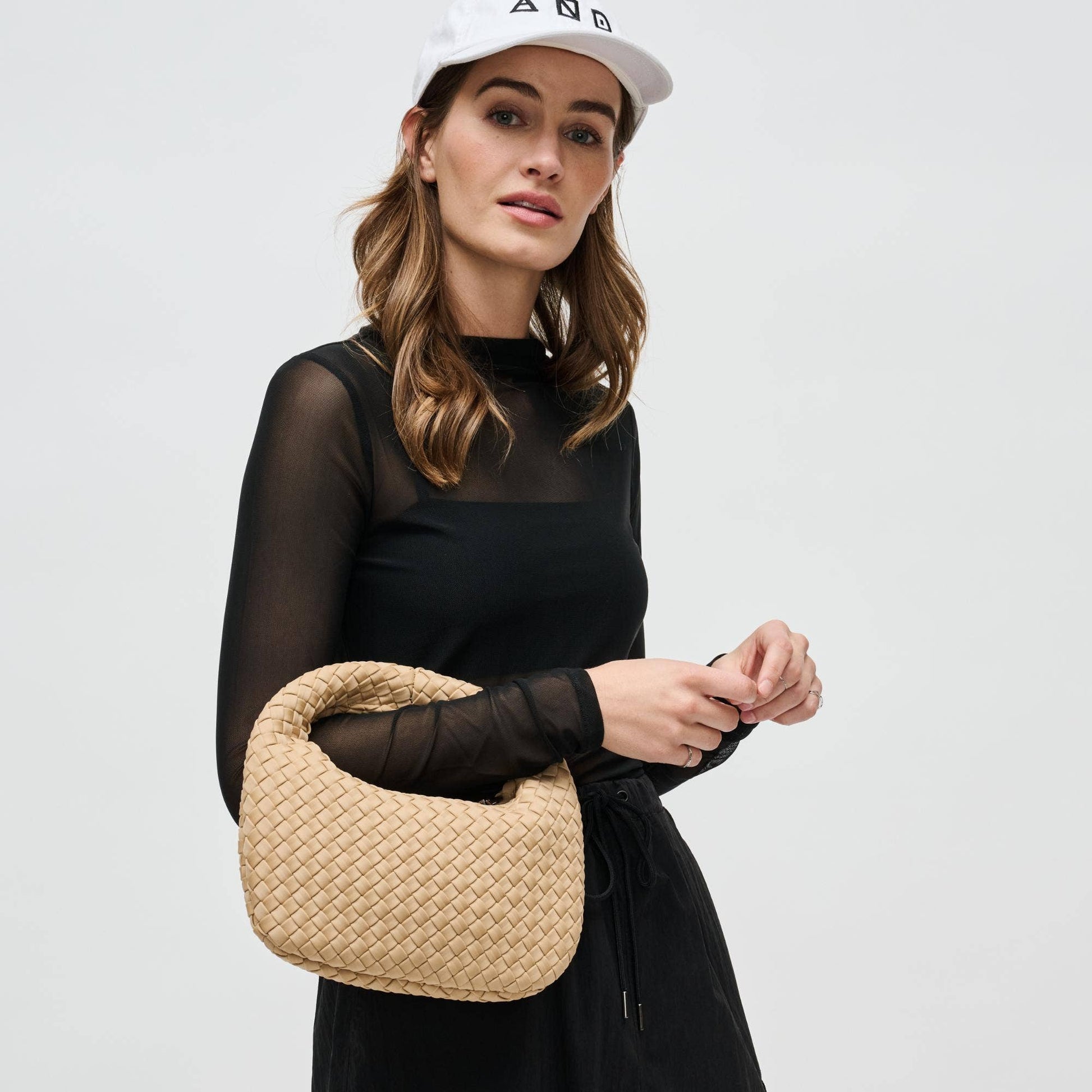 Sol & Selene Dare to Dream - Small Woven Neoprene Clutch by Dear Lucy