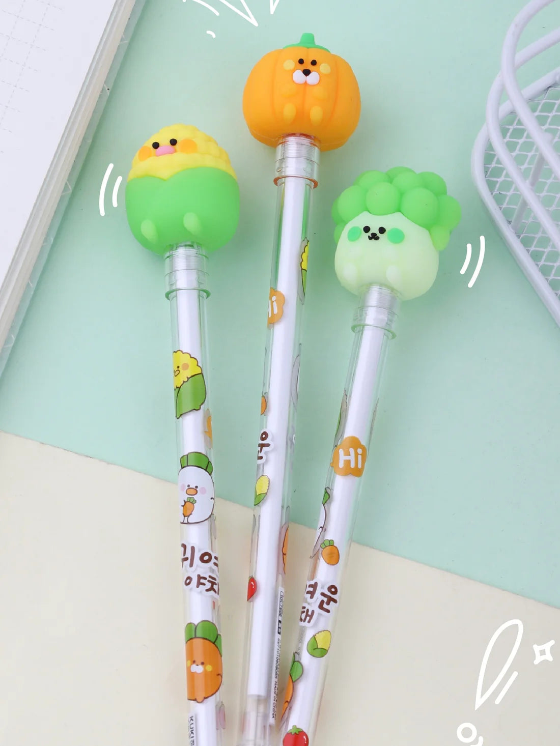 Gel Pen Vegetable Buddy (Sold Individually) by Homeportonline
