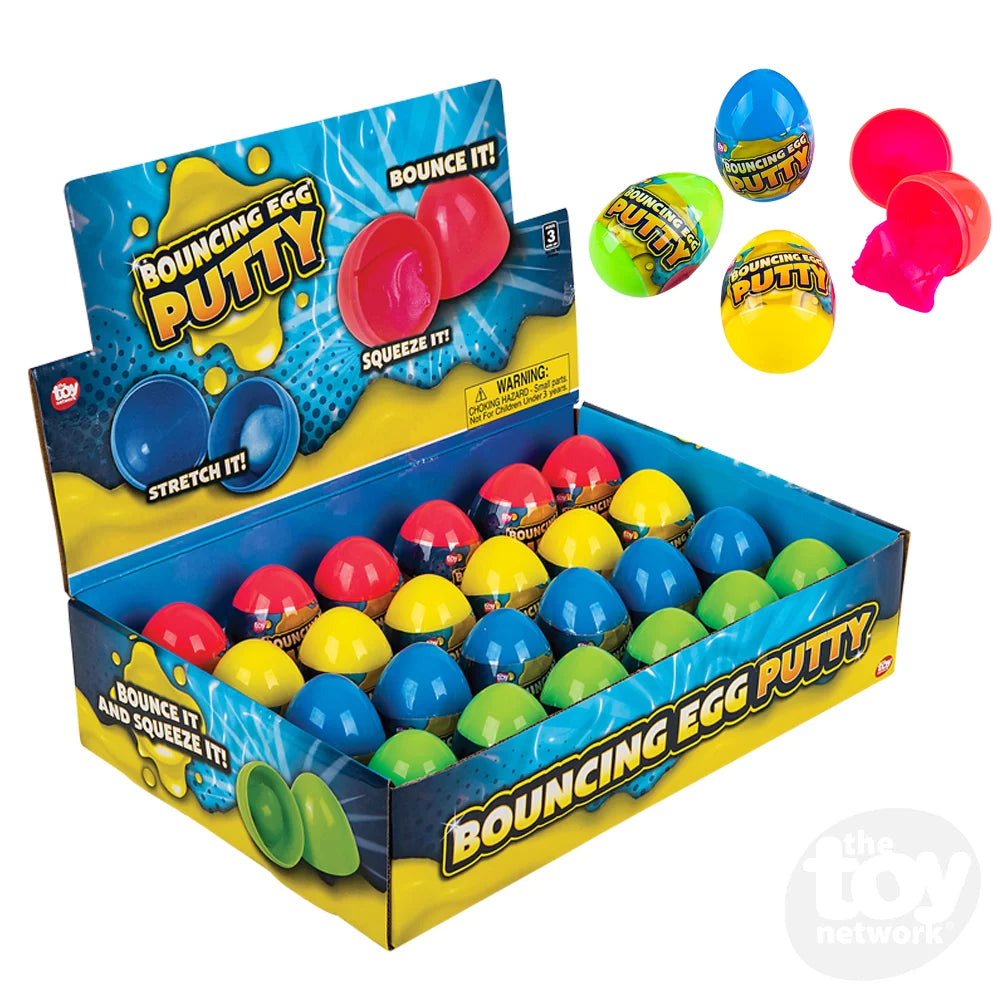 Bouncing Putty Egg 2.33" (Sold Individually) by Homeportonline