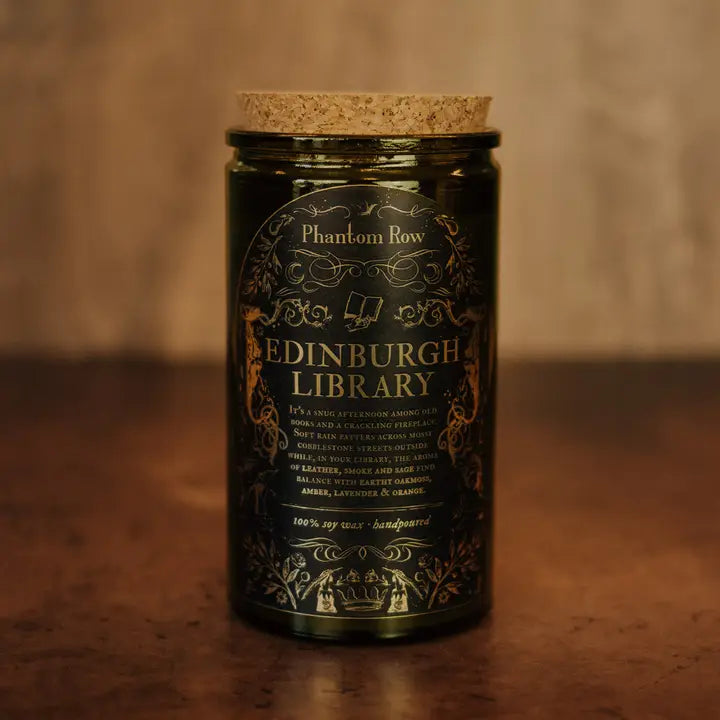Edinburgh Library - Soy Wax Jar Candle