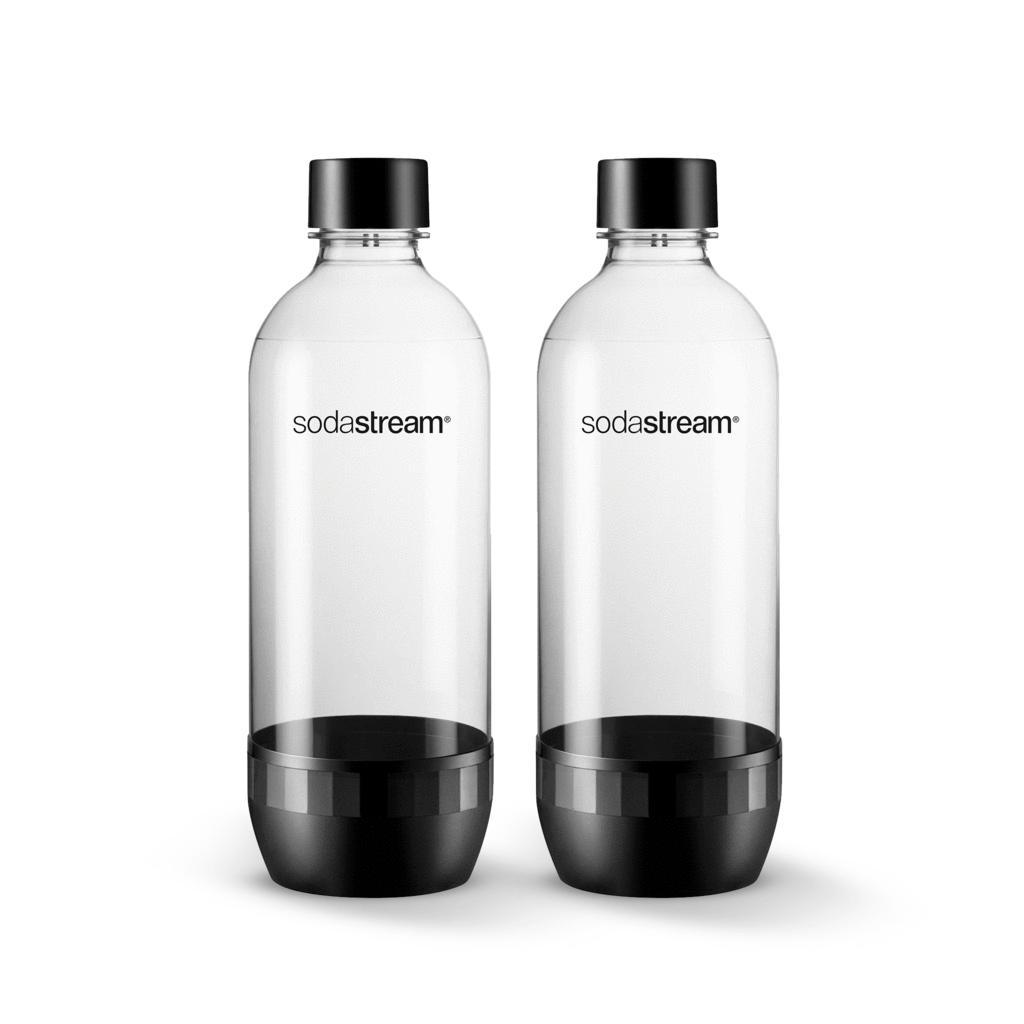 Sodastream Replacement Carbonating Bottles 1l Black (Sold Individually) by Homeportonline