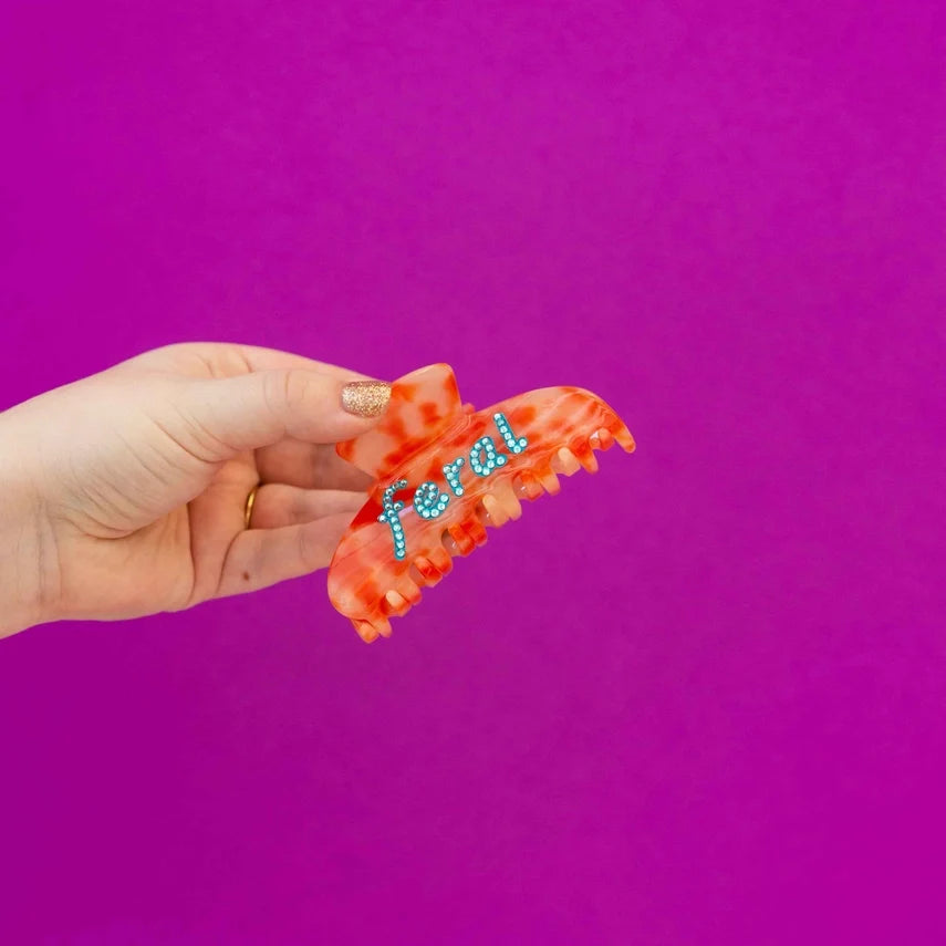 Peach Fuzz Hair Claws